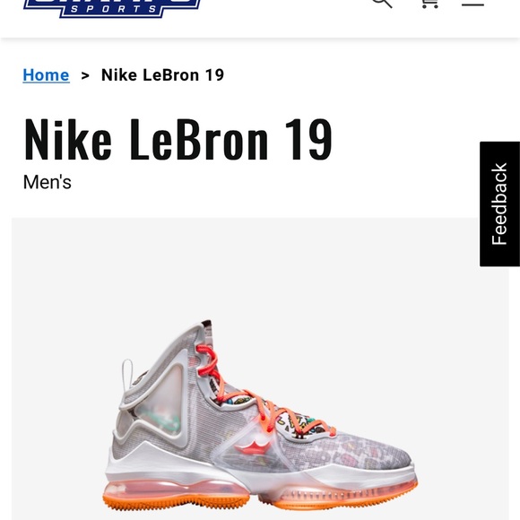 Men’s Nike LeBron 19 - Picture 3 of 5